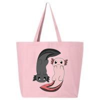 Funny Axolotl  I Yin Yang Reptile  25L Jumbo Tote