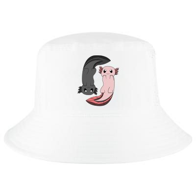 Funny Axolotl  I Yin Yang Reptile  Cool Comfort Performance Bucket Hat