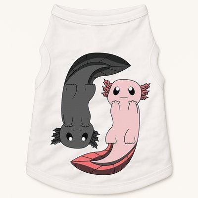 Funny Axolotl  I Yin Yang Reptile  Doggie Tank