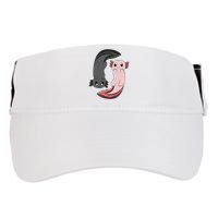 Funny Axolotl  I Yin Yang Reptile  Adult Drive Performance Visor