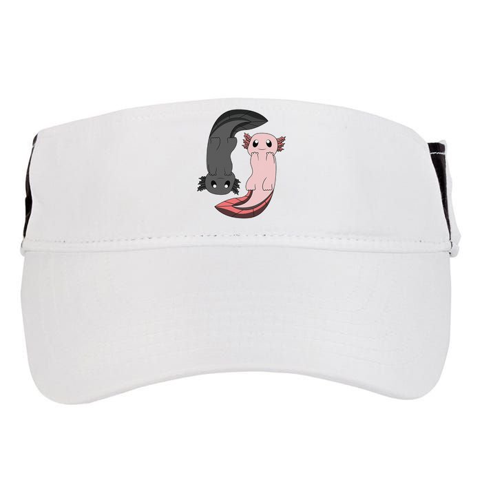 Funny Axolotl  I Yin Yang Reptile  Adult Drive Performance Visor