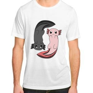 Funny Axolotl  I Yin Yang Reptile  Adult ChromaSoft Performance T-Shirt