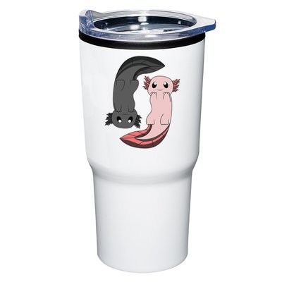 Funny Axolotl  I Yin Yang Reptile  Tumbler
