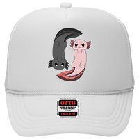 Funny Axolotl  I Yin Yang Reptile  Trucker Hat