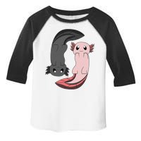 Funny Axolotl  I Yin Yang Reptile  Toddler Fine Jersey T-Shirt