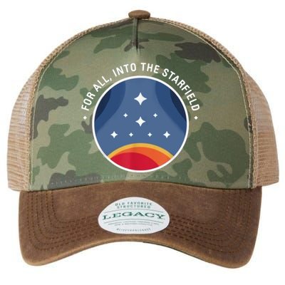 For All Into The Starfield Legacy Tie Dye Trucker Hat