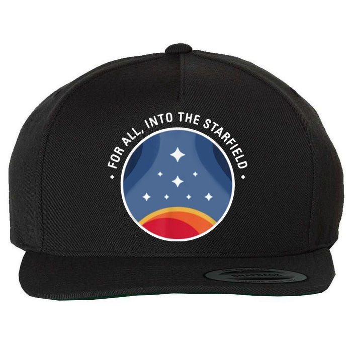 For All Into The Starfield Wool Snapback Cap