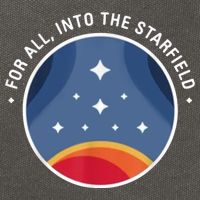 For All Into The Starfield Cotton Canvas Backpack