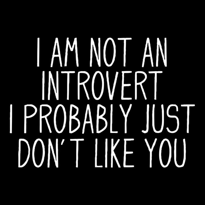 Funny Antisocial Introvert Button