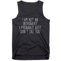 Funny Antisocial Introvert Tank Top