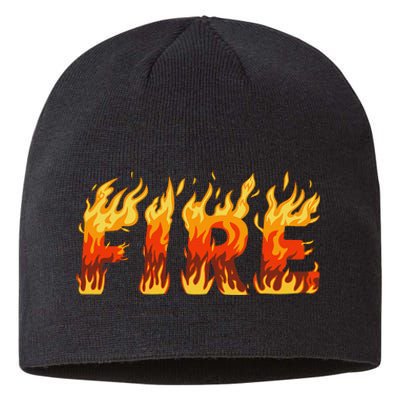 Fire And Ice Last Minute Halloween Matching Couple Costume Gift Sustainable Beanie