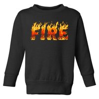 Fire And Ice Last Minute Halloween Matching Couple Costume Gift Toddler Sweatshirt