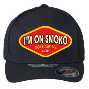 Funny Australia I'm On Smoko The Chats Straya Aussie Punk Flexfit Unipanel Trucker Cap