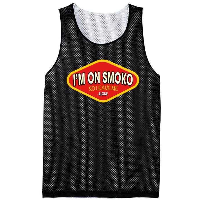 Funny Australia I'm On Smoko The Chats Straya Aussie Punk Mesh Reversible Basketball Jersey Tank