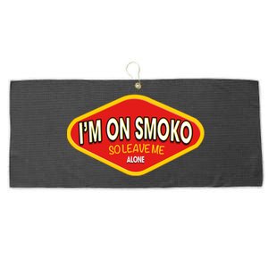 Funny Australia I'm On Smoko The Chats Straya Aussie Punk Large Microfiber Waffle Golf Towel