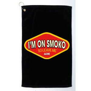 Funny Australia I'm On Smoko The Chats Straya Aussie Punk Platinum Collection Golf Towel