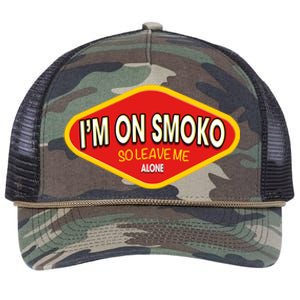 Funny Australia I'm On Smoko The Chats Straya Aussie Punk Retro Rope Trucker Hat Cap