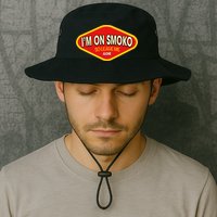 Funny Australia I'm On Smoko The Chats Straya Aussie Punk Bucket Hat