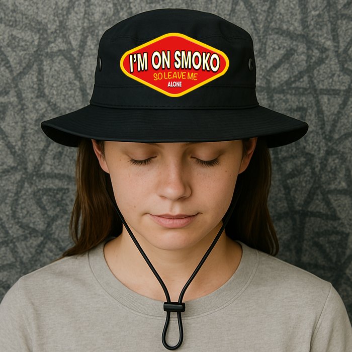 Funny Australia I'm On Smoko The Chats Straya Aussie Punk Bucket Hat