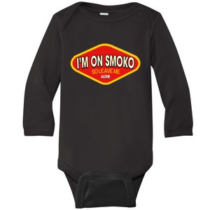 Funny Australia I'm On Smoko The Chats Straya Aussie Punk Baby Long Sleeve Bodysuit