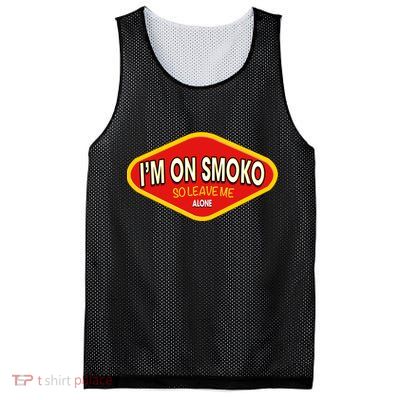 Funny Australia I'm On Smoko The Chats Straya Aussie Punk Mesh Reversible Basketball Jersey Tank