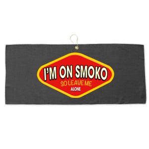 Funny Australia I'm On Smoko The Chats Straya Aussie Punk Large Microfiber Waffle Golf Towel