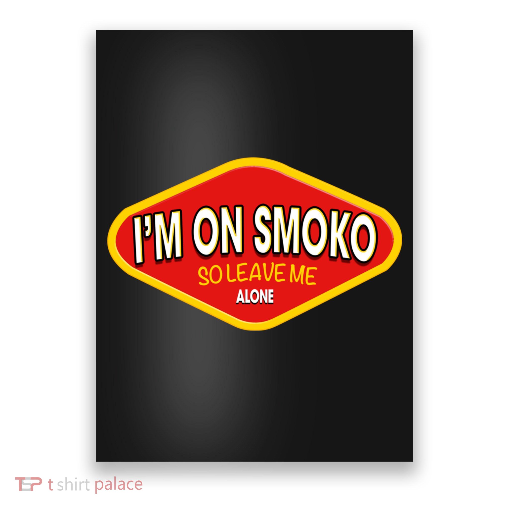 Funny Australia I'm On Smoko The Chats Straya Aussie Punk Poster