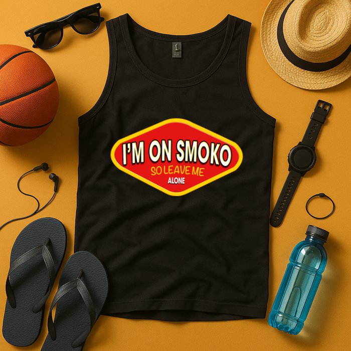 Funny Australia I'm On Smoko The Chats Straya Aussie Punk Tank Top