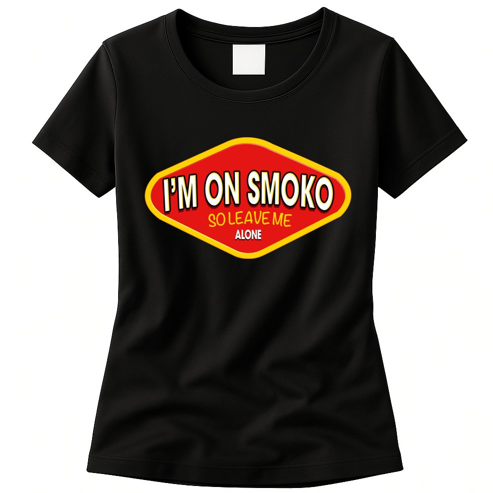 Funny Australia I'm On Smoko The Chats Straya Aussie Punk Womens T-Shirt
