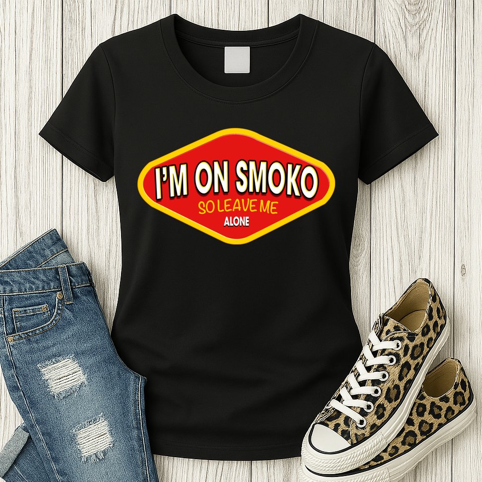 Funny Australia I'm On Smoko The Chats Straya Aussie Punk Womens T-Shirt
