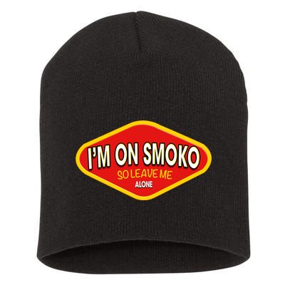 Funny Australia I'm On Smoko The Chats Straya Aussie Punk Short Acrylic Beanie