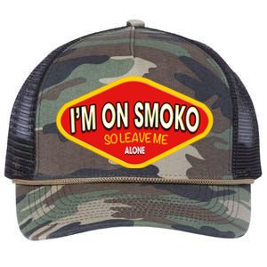 Funny Australia I'm On Smoko The Chats Straya Aussie Punk Retro Rope Trucker Hat Cap