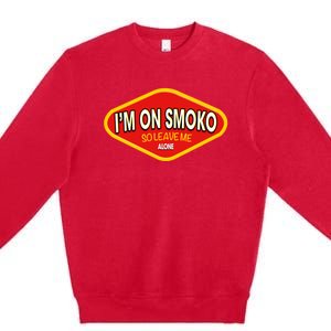 Funny Australia I'm On Smoko The Chats Straya Aussie Punk Premium Crewneck Sweatshirt