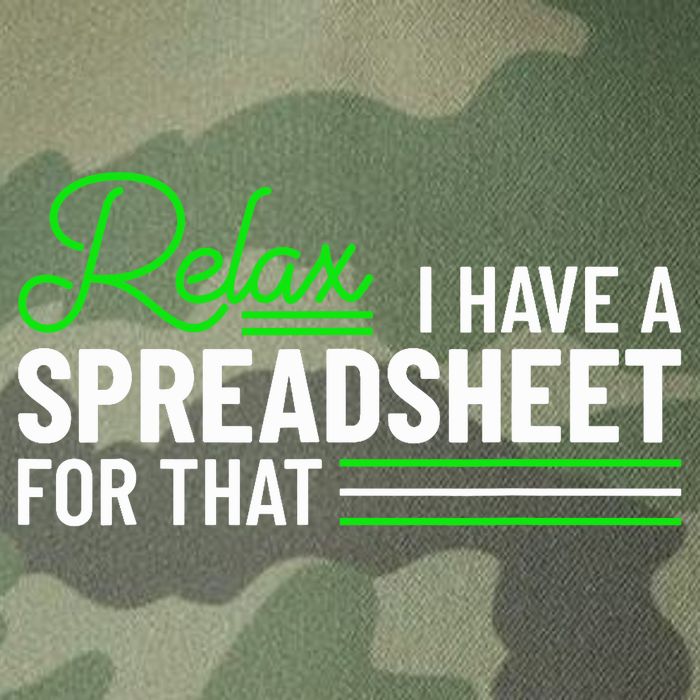Funny Accountant I Have A Spreadsheet For That Accounting Legacy Tie Dye Trucker Hat