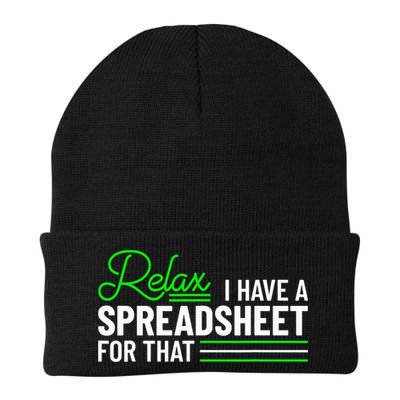 Funny Accountant I Have A Spreadsheet For That Accounting Beanie