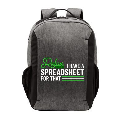 Funny Accountant I Have A Spreadsheet For That Accounting Vector Backpack