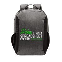 Funny Accountant I Have A Spreadsheet For That Accounting Vector Backpack