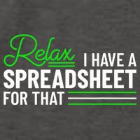 Funny Accountant I Have A Spreadsheet For That Accounting Vector Backpack