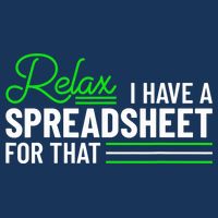 Funny Accountant I Have A Spreadsheet For That Accounting Infant Baby Jersey Bodysuit