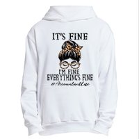 Funny Accountant Its Fine Im Fine And Everythings Fine Urban Pullover Hoodie