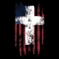 Faith American Flag Cross Impact Tech Backpack