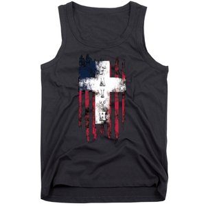 Faith American Flag Cross Tank Top