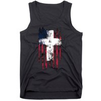 Faith American Flag Cross Tank Top