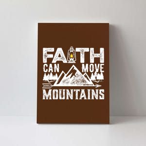 Faith Can Move Mountains - Matthew 17.20 Bible Verse Canvas