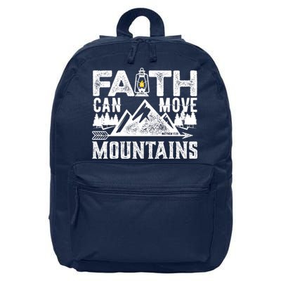 Faith Can Move Mountains - Matthew 17.20 Bible Verse 16 in Basic Backpack