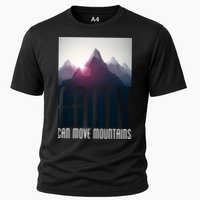 Faith Can Move Mountains Cooling Performance Crew T-Shirt