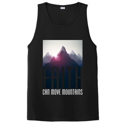Faith Can Move Mountains PosiCharge Competitor Tank