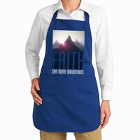 Faith Can Move Mountains Apron