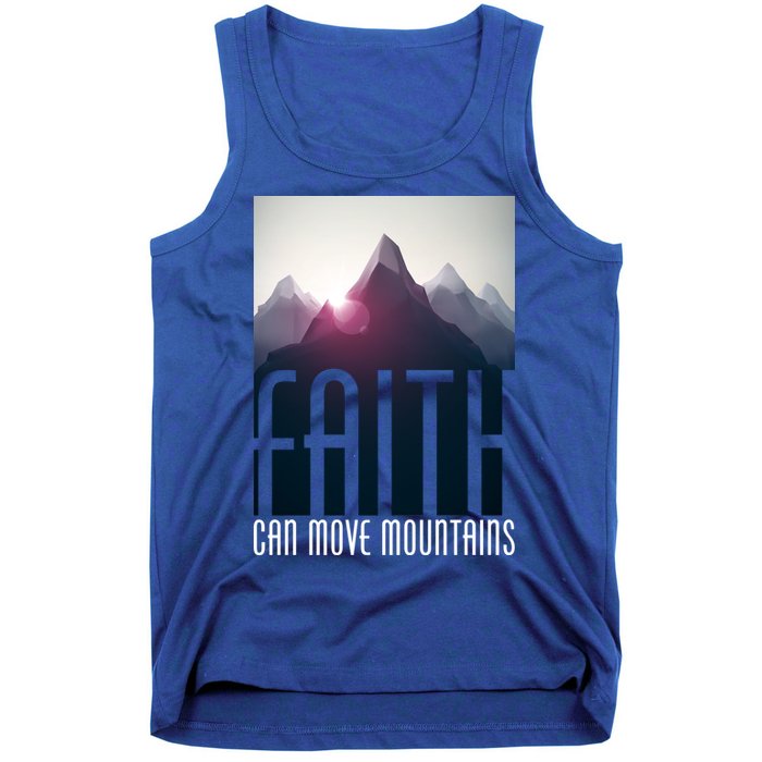 Faith Can Move Mountains Tank Top