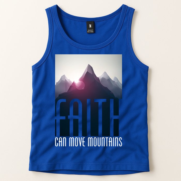 Faith Can Move Mountains Tank Top